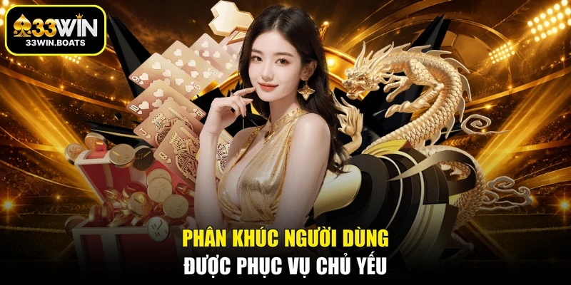 Phân khúc người dùng được phục vụ chủ yếu